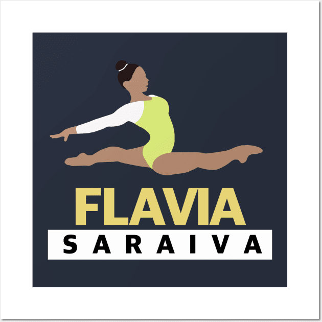 Flavia Saraiva Wall Art by GymFan